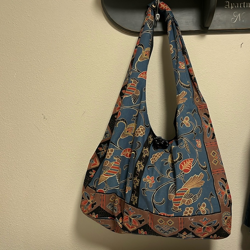 Oversized boho bag.